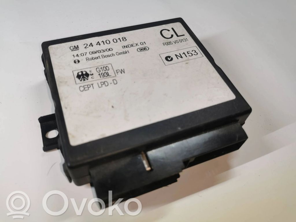 Opel Zafira A Mukavuusmoduuli 