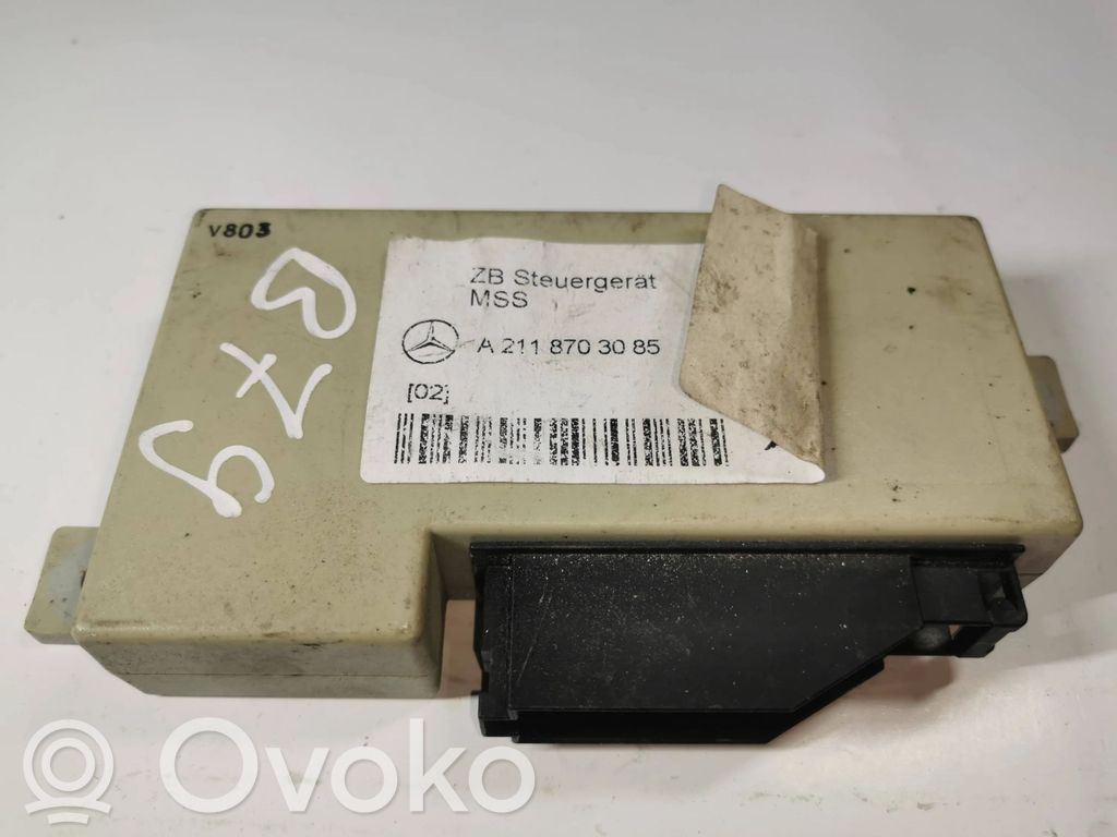Mercedes-Benz E W211 Other control units/modules 