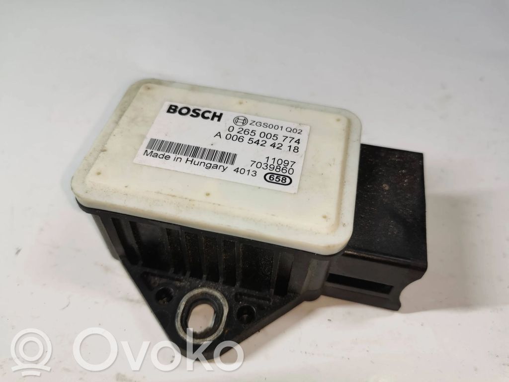 Mercedes-Benz Vito Viano W639 ESP acceleration yaw rate sensor 