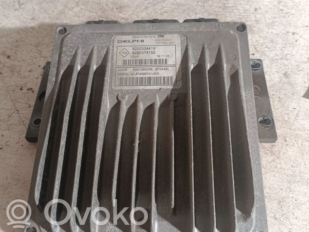 Renault Megane II Engine control unit/module 