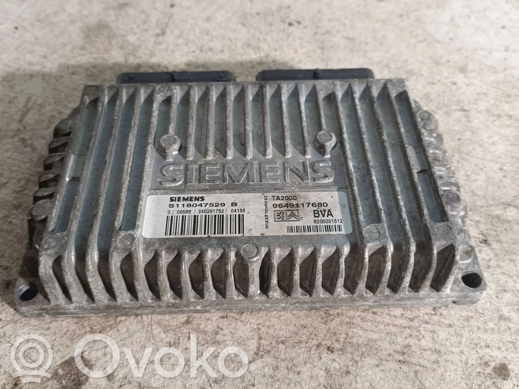 Peugeot 307 Engine control unit/module 
