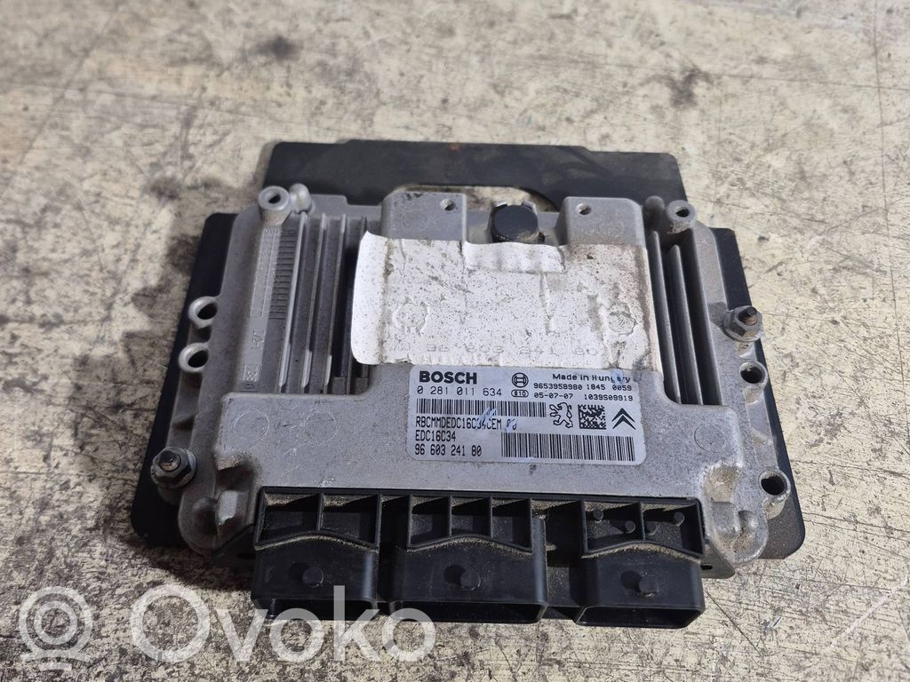 Peugeot 307 Engine control unit/module 