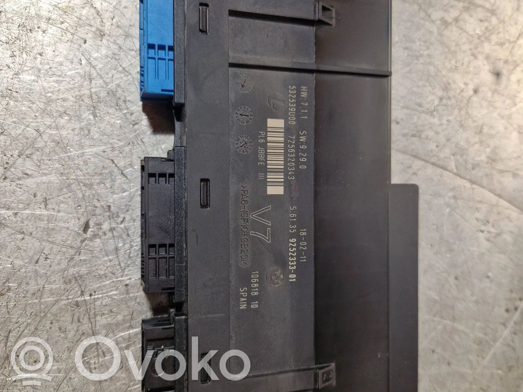 BMW 5 F10 F11 Comfort/convenience module 