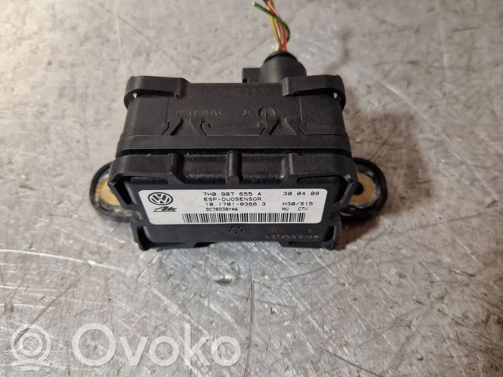 Audi A3 S3 8P ESP acceleration yaw rate sensor 