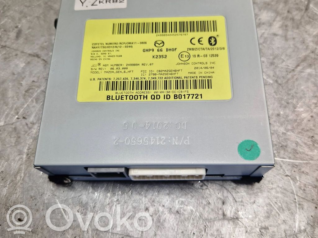 Модуль «Bluetooth»   21456502,DC201405
