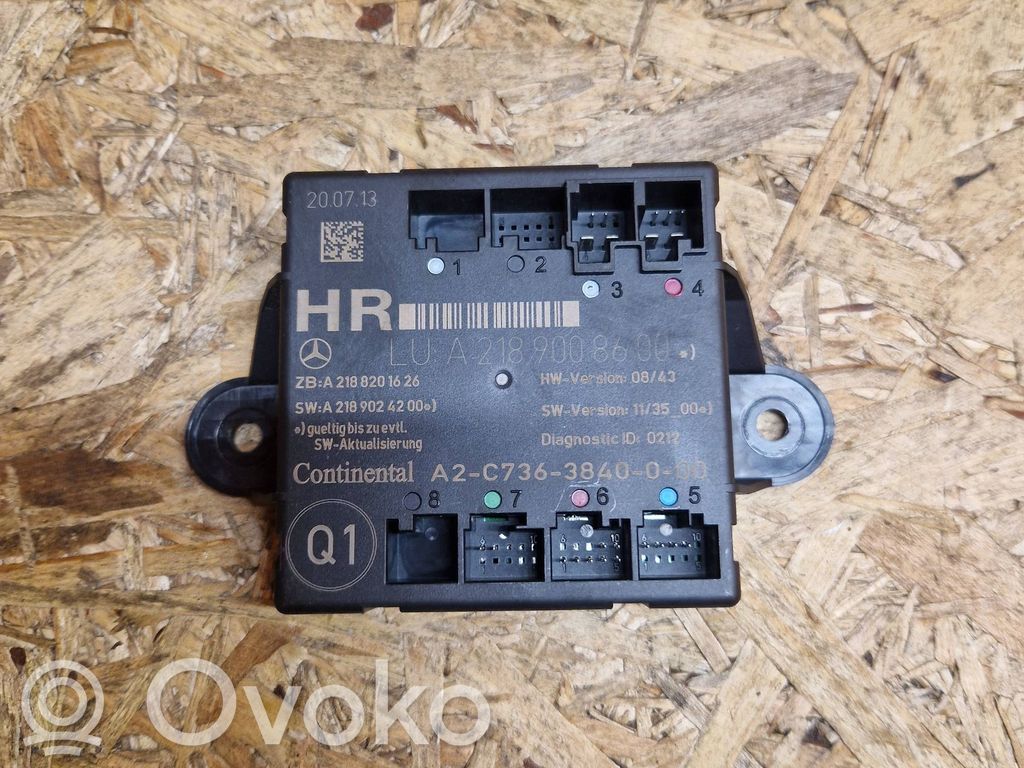 Mercedes-Benz E W212 Door control unit/module 