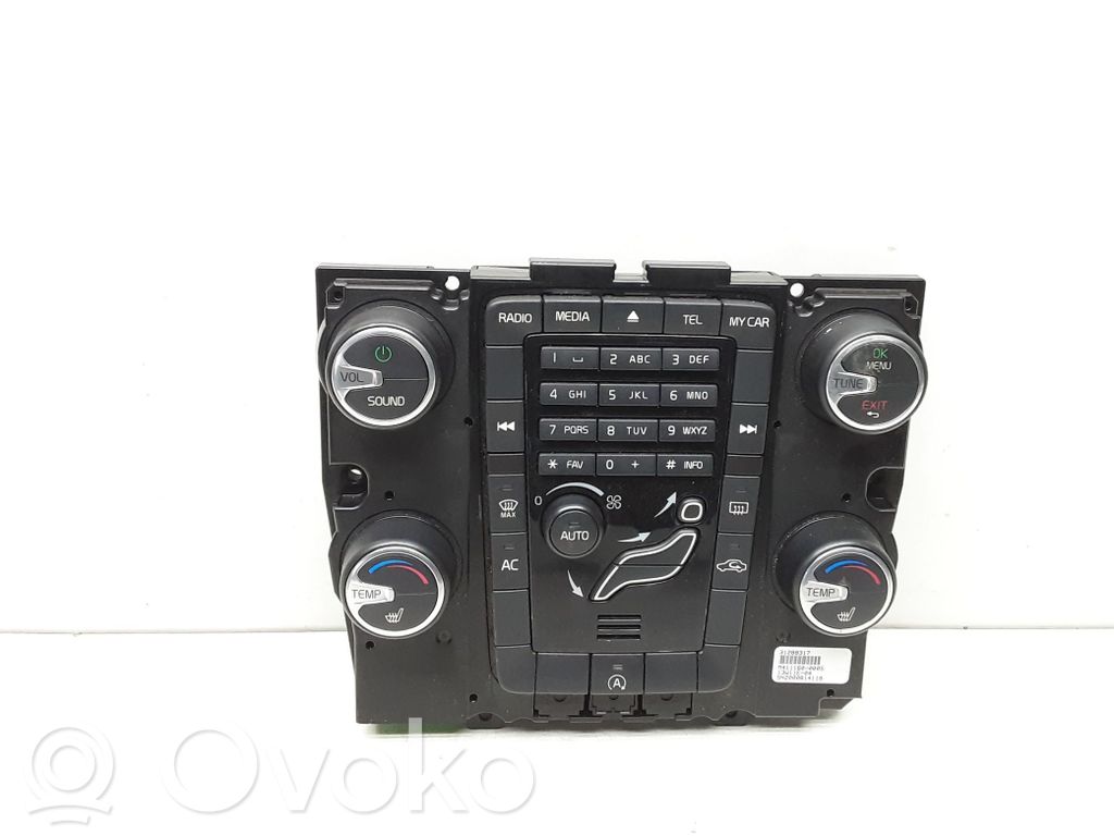 Volvo S60 Climate control unit 