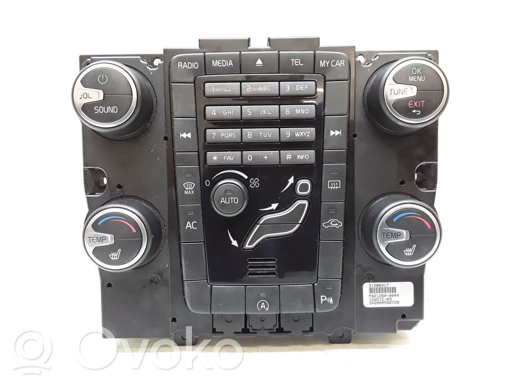 Volvo S60 Climate control unit 