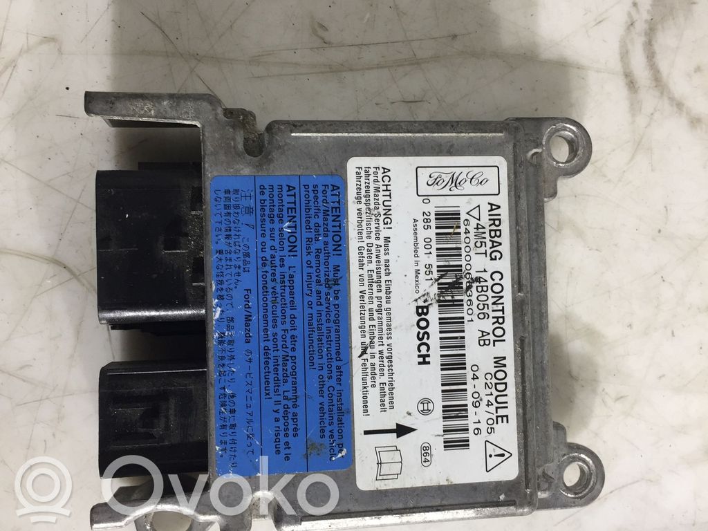 Ford Focus C-MAX Airbag control unit/module 