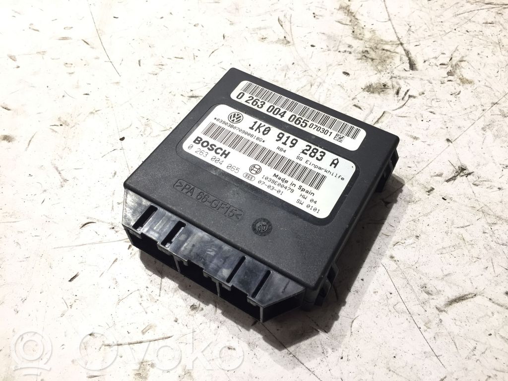 Volkswagen Touran I Parking PDC control unit/module 