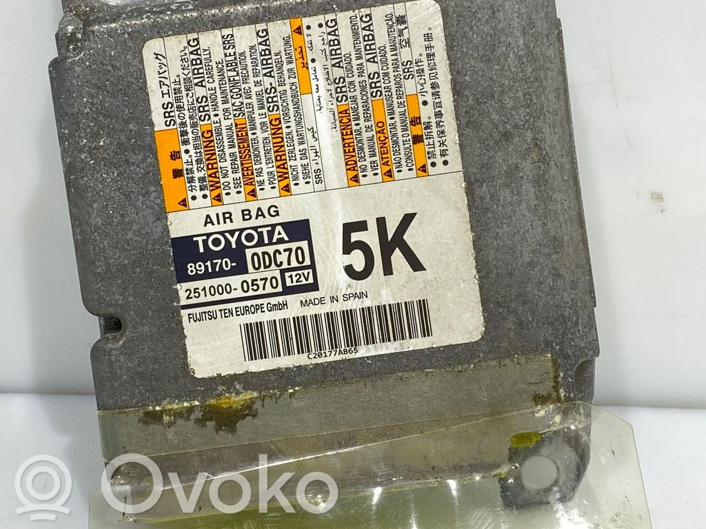Sterownik / Moduł Airbag   891700DC70,2510000570