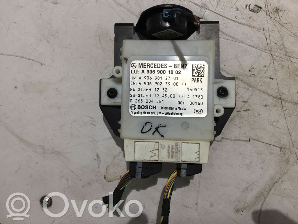 Sterownik / Moduł parkowania PDC   A9069001002,0263004581,A9069012701,A9069027900
