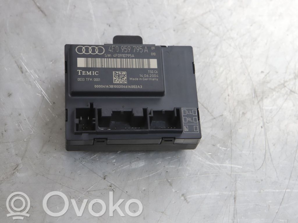 Audi A6 S6 C6 4F Door control unit/module 