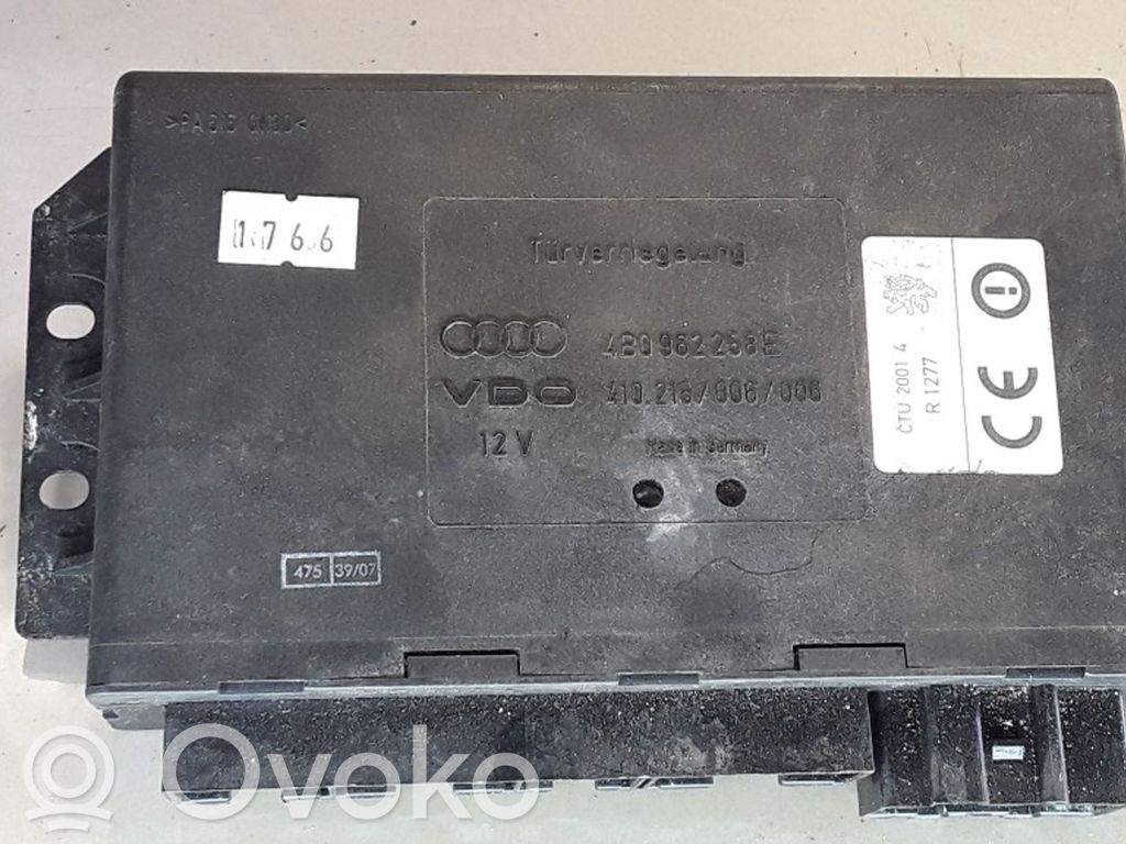 Audi A6 S6 C5 4B Comfort/convenience module 