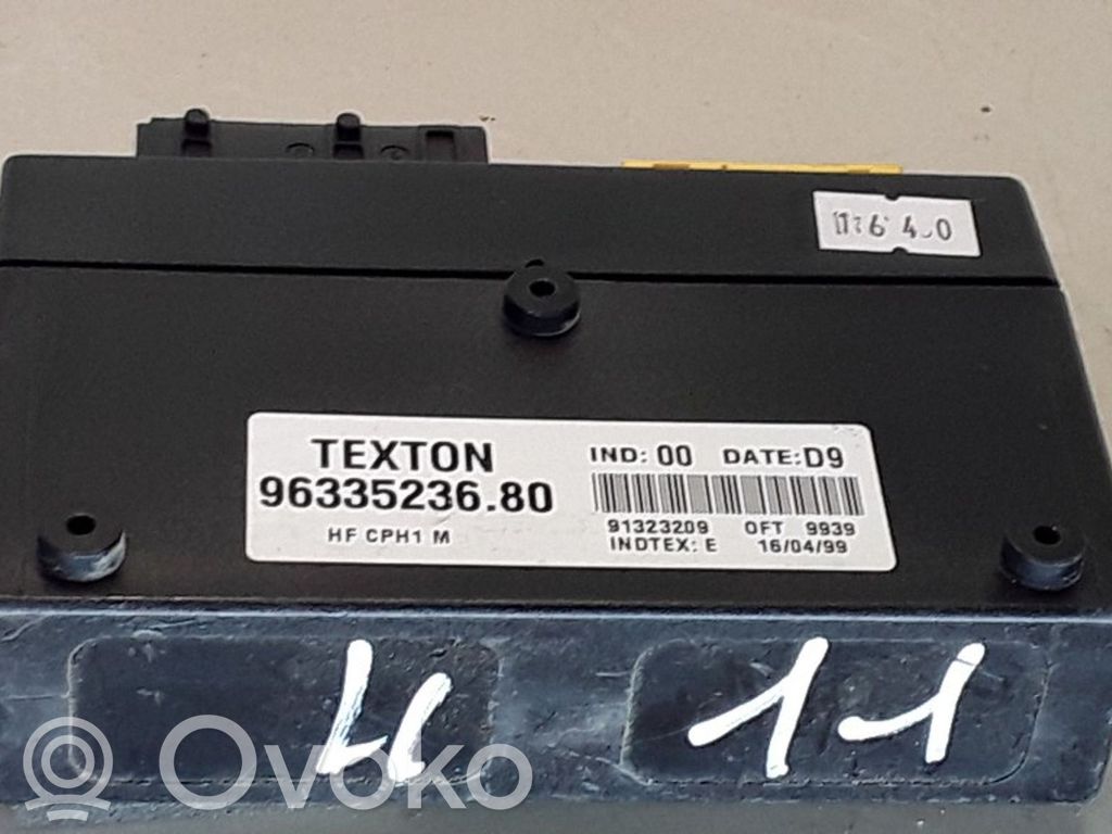 Citroen Xsara Other control units/modules 