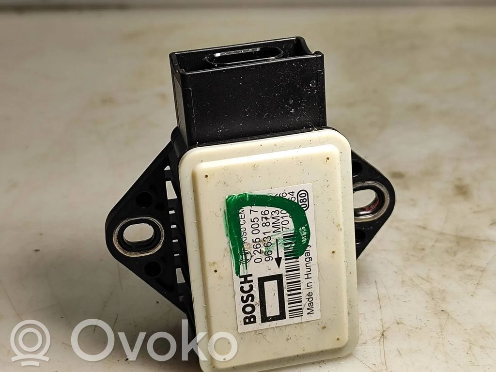 Peugeot 308 ESP acceleration yaw rate sensor 
