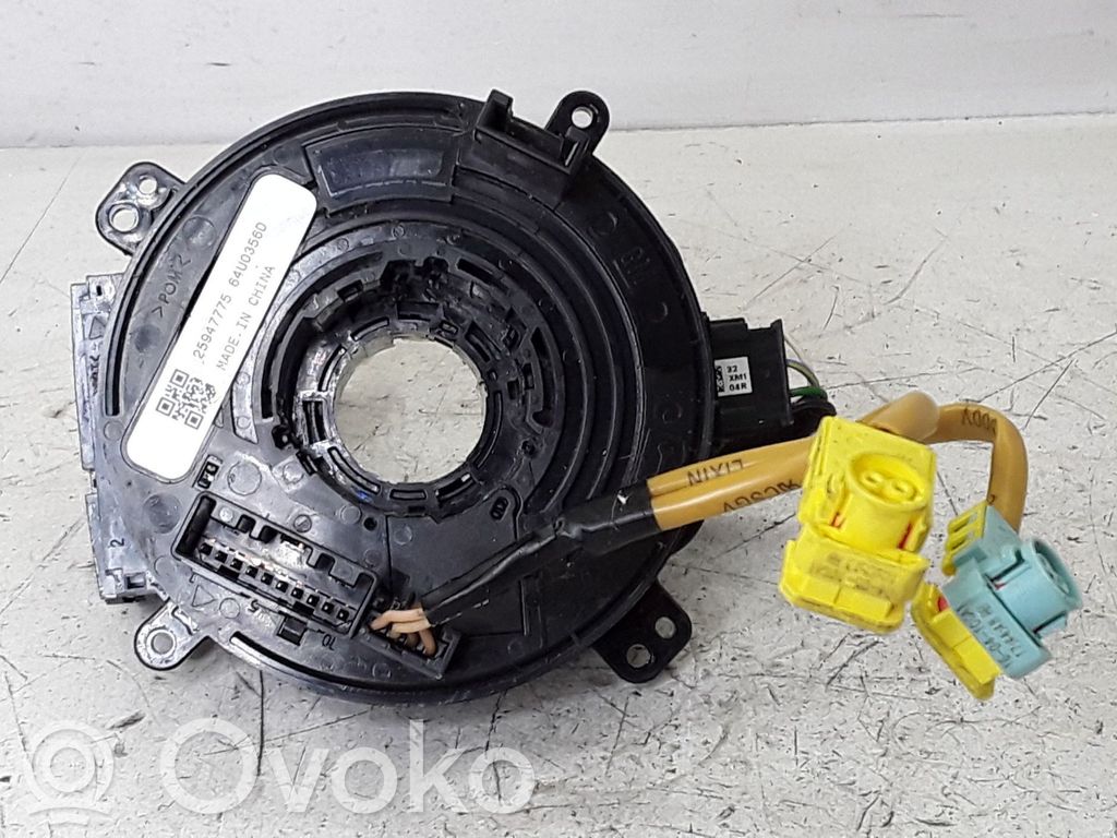 Opel Insignia A Airbag slip ring squib (SRS ring) 