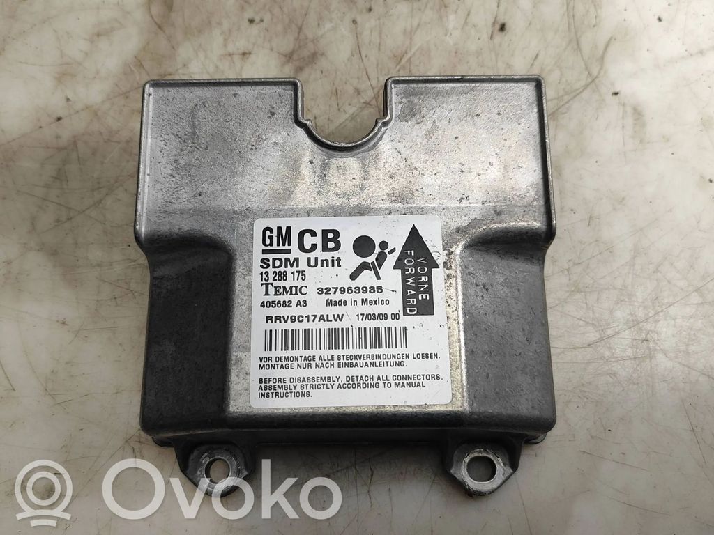 Opel Astra H Airbag control unit/module 