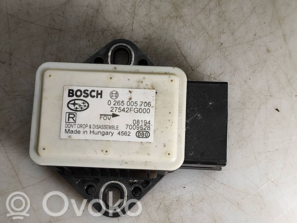 Subaru Forester SH ESP acceleration yaw rate sensor 