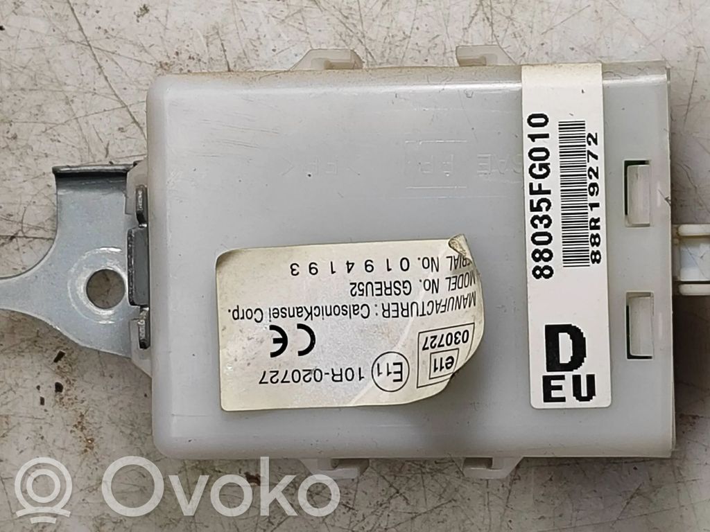 Subaru Forester SH Other control units/modules 