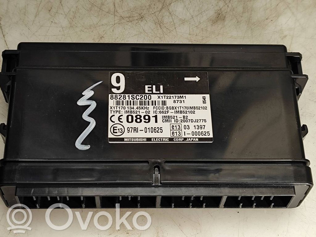 Subaru Forester SH Immobilizer control unit/module 