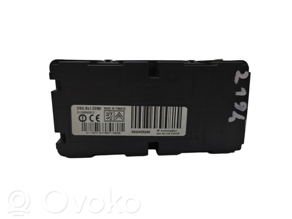 Peugeot 407 Steuergerät Reifendruckkontrolle RDK 