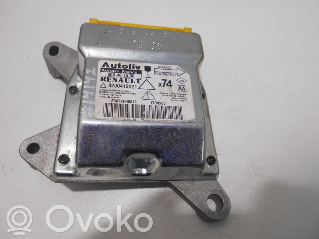 Renault Laguna II Airbag control unit/module 