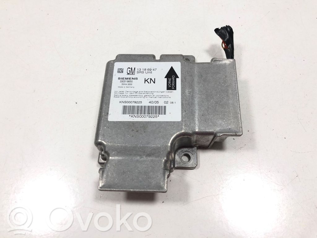 Opel Vectra C Airbag control unit/module 
