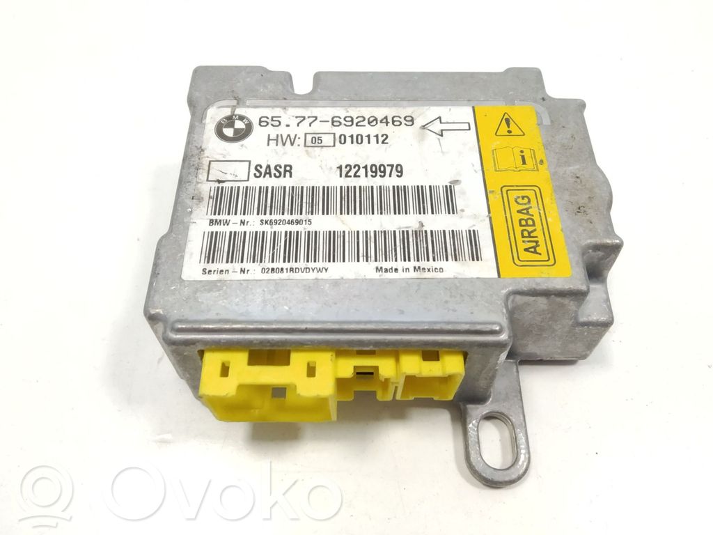 BMW 7 E65 E66 Airbag control unit/module 