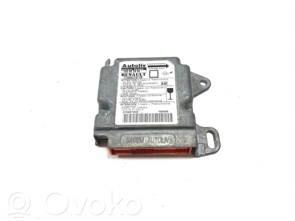 Renault Megane I Airbag control unit/module 