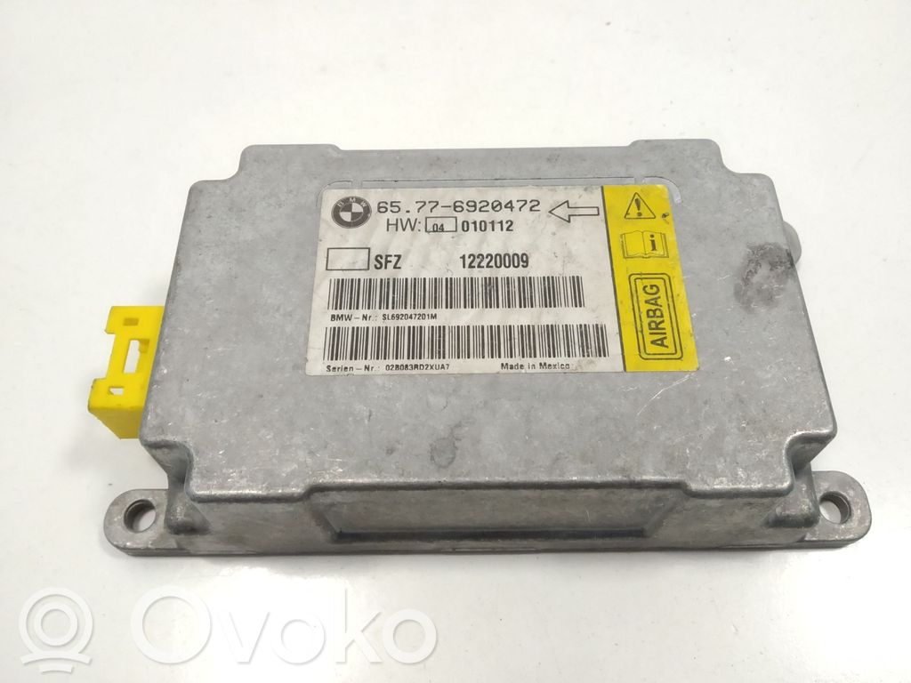 Airbag control unit/module   6920472,65776920472,776920472