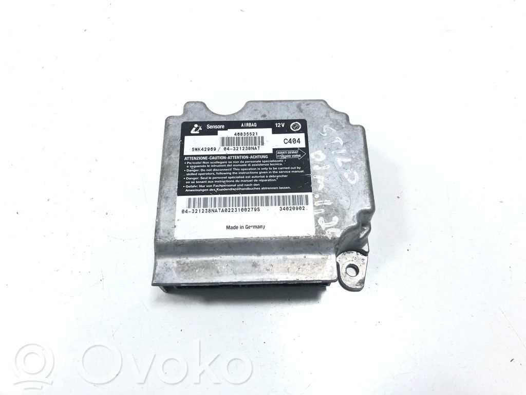 Fiat Stilo Airbag control unit/module 