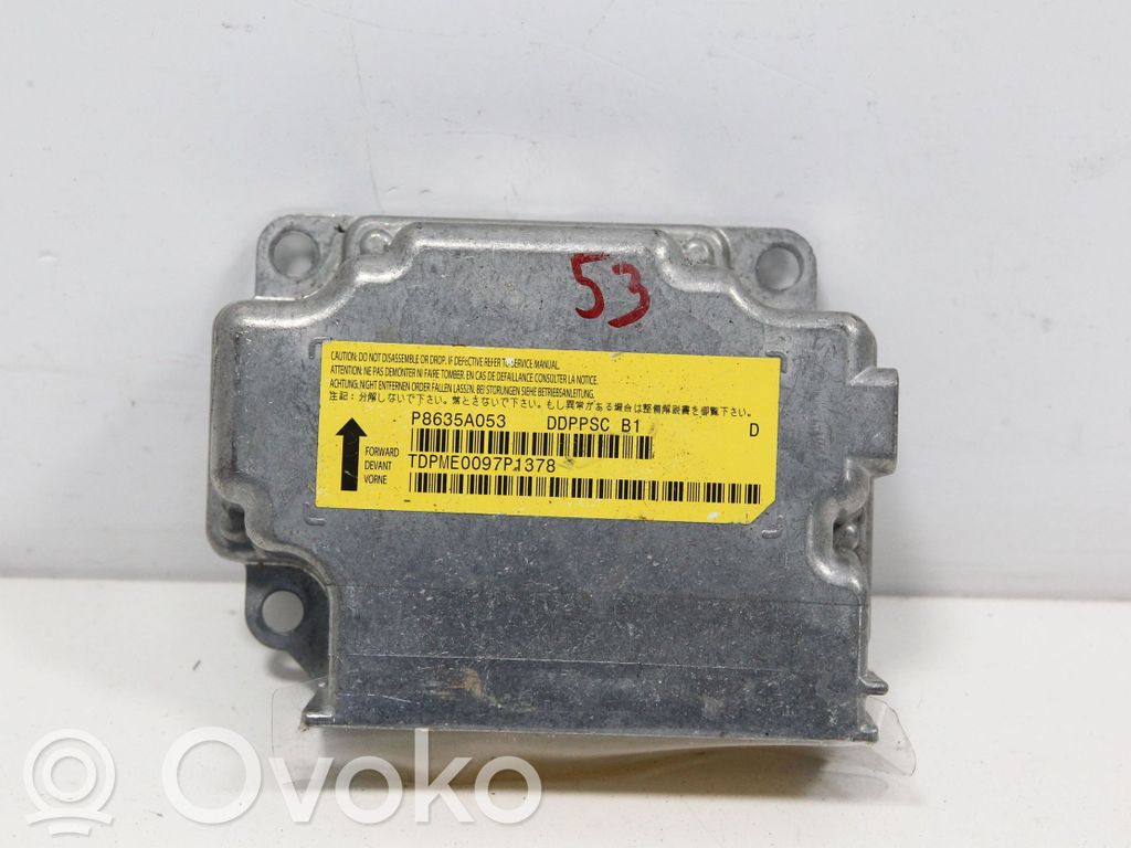 Citroen C-Crosser Airbag control unit/module 