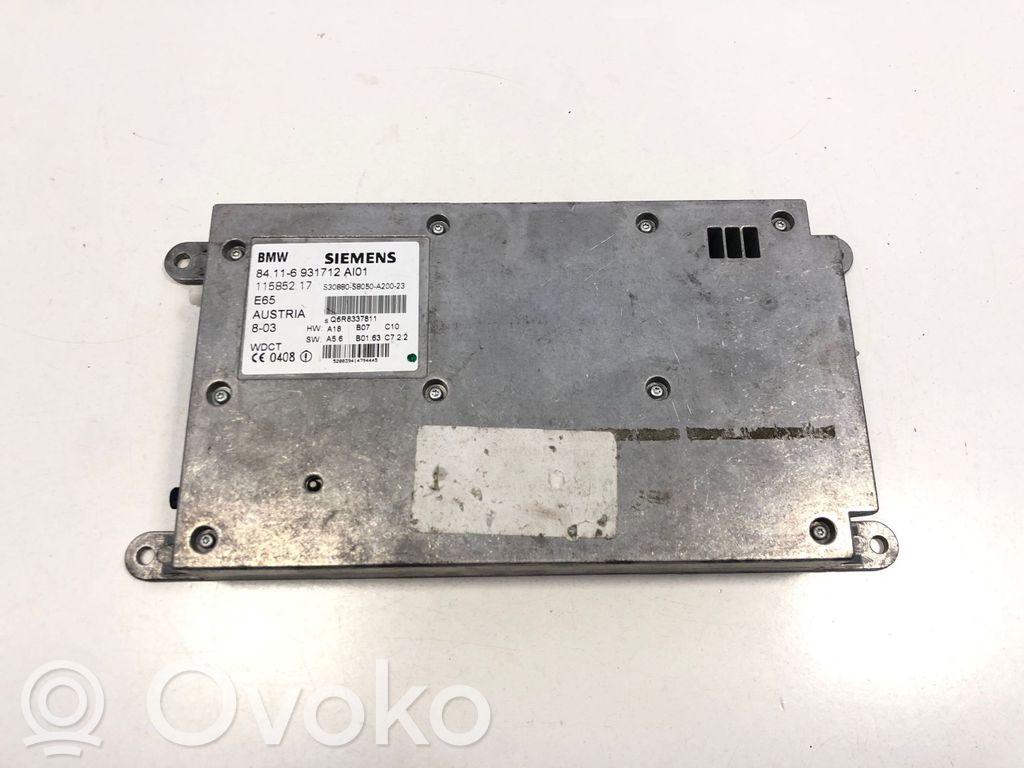 BMW 7 E65 E66 Phone control unit/module 