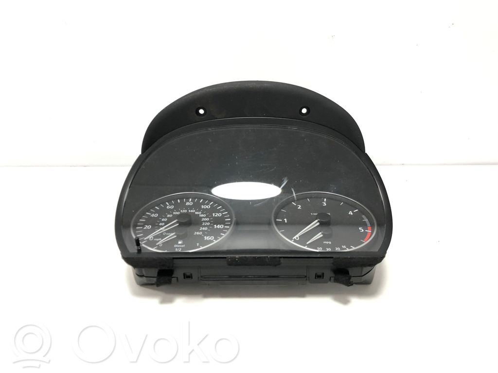 BMW 3 E90 E91 Spidometrs (instrumentu panelī) 