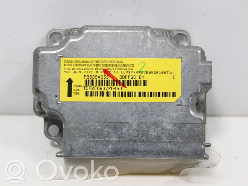 Citroen C-Crosser Airbag control unit/module 