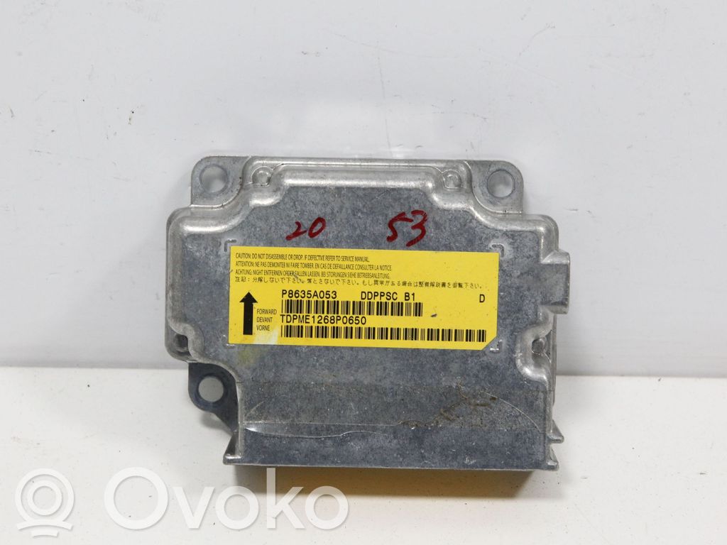 Peugeot 4007 Airbag control unit/module 