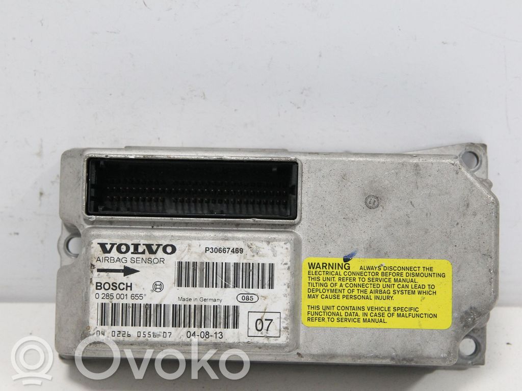 Volvo S60 Airbag control unit/module 
