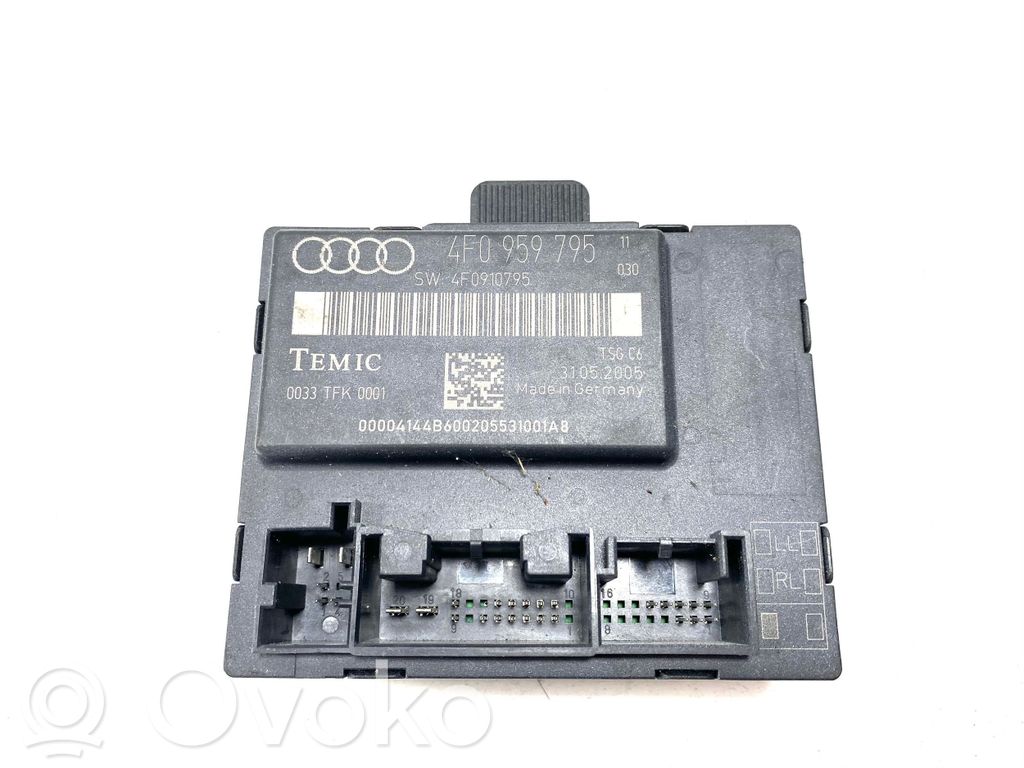 Audi A6 S6 C6 4F Door control unit/module 