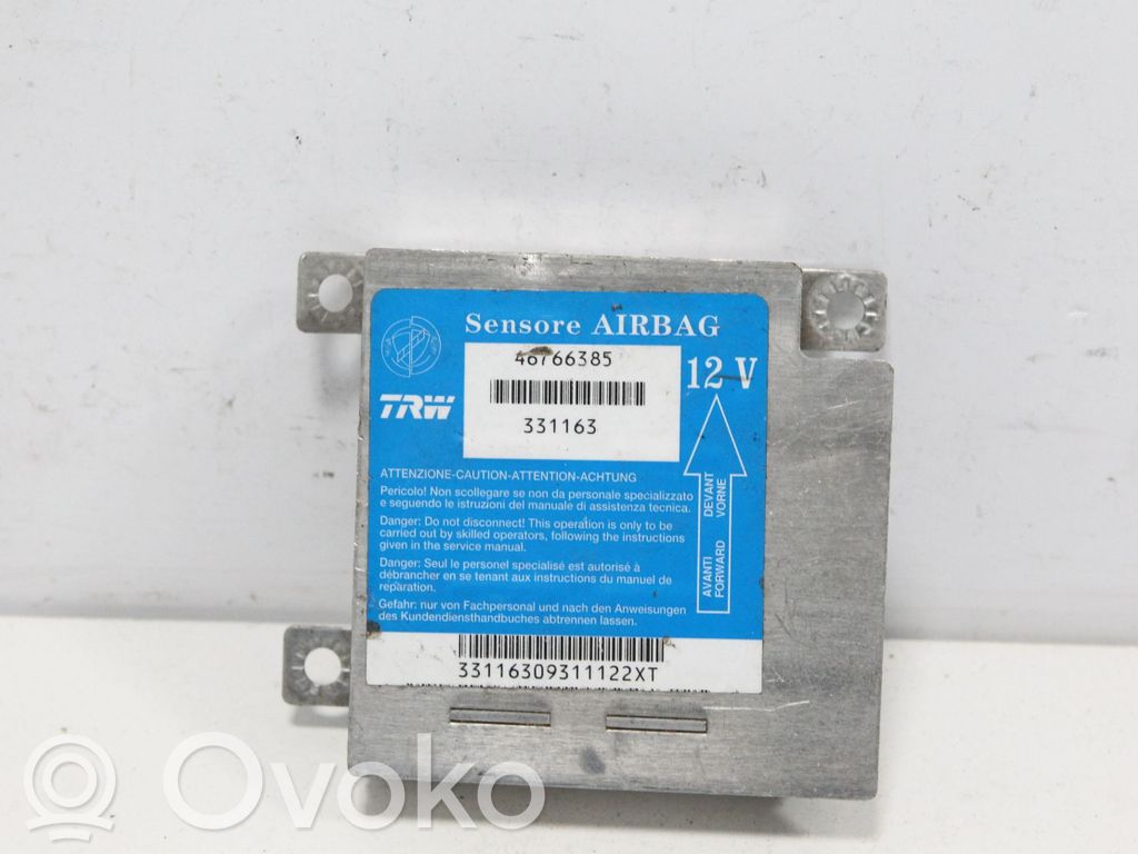 Fiat Punto (188) Airbag control unit/module 