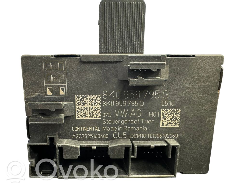 Audi A4 S4 B8 8K Door control unit/module 