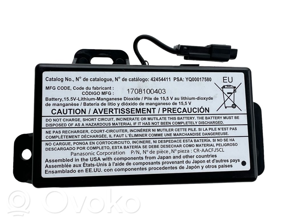 Opel Grandland X Battery control module 