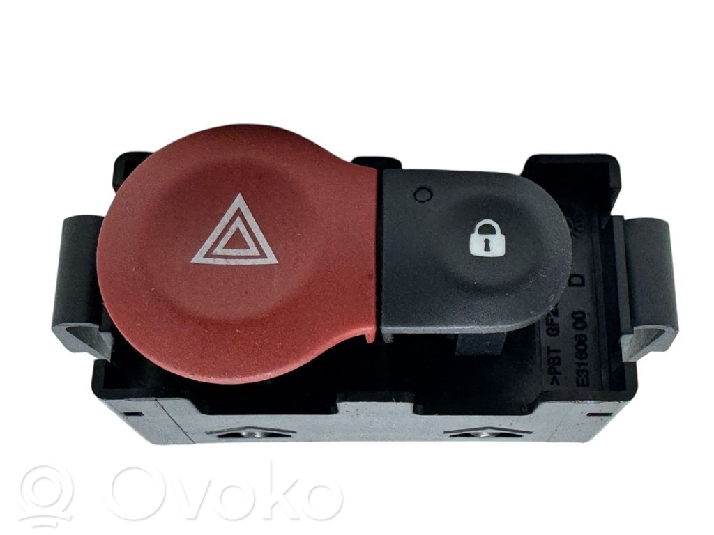 Renault Clio III Hazard light switch 