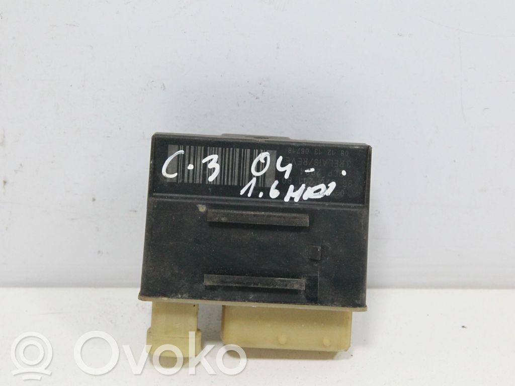 Citroen C3 Glow plug pre-heat relay 