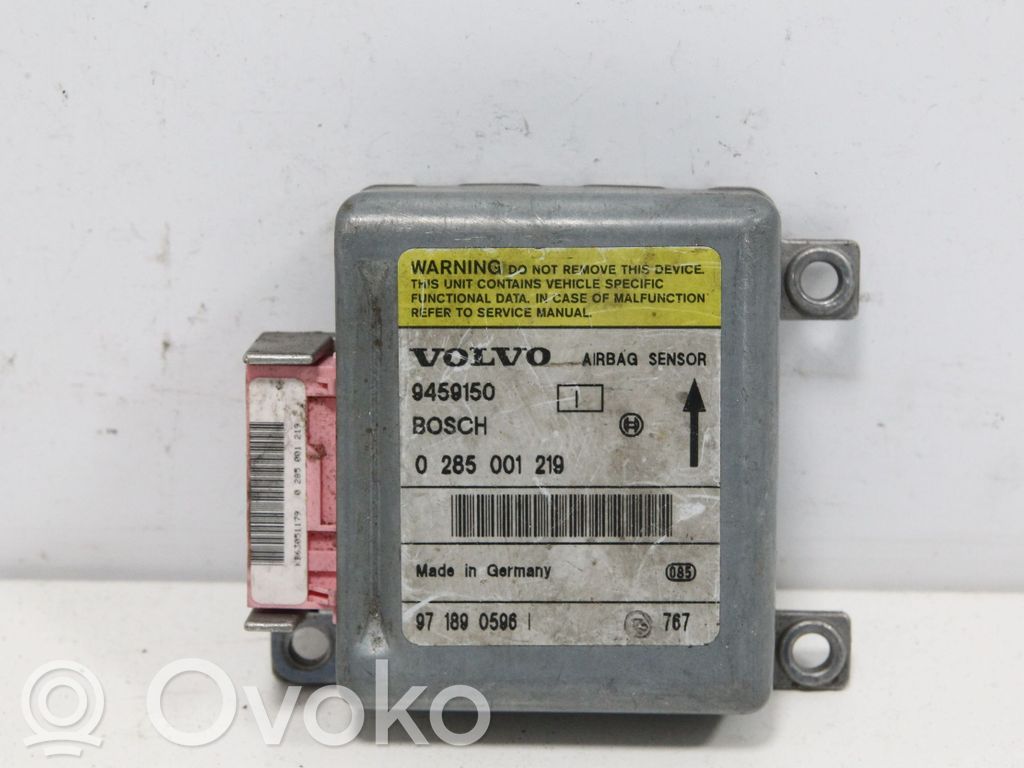 Volvo S70  V70  V70 XC Airbag control unit/module 