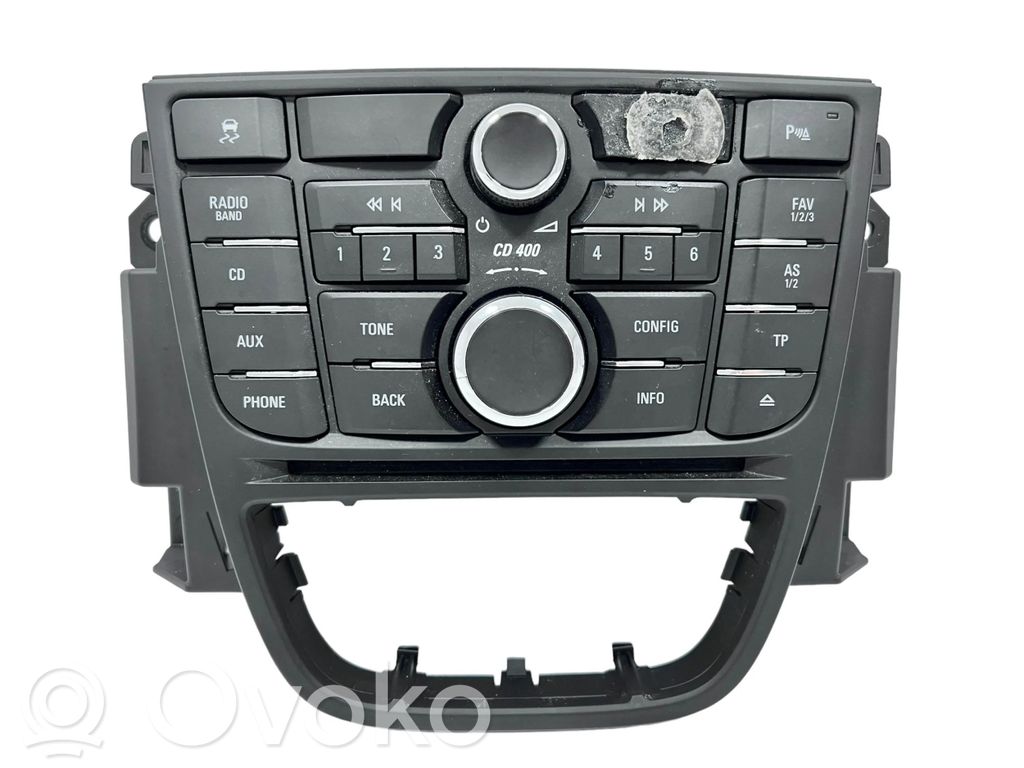 Opel Meriva B Head unit multimedia control 
