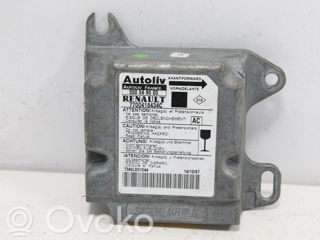 Renault Scenic I Airbag control unit/module 