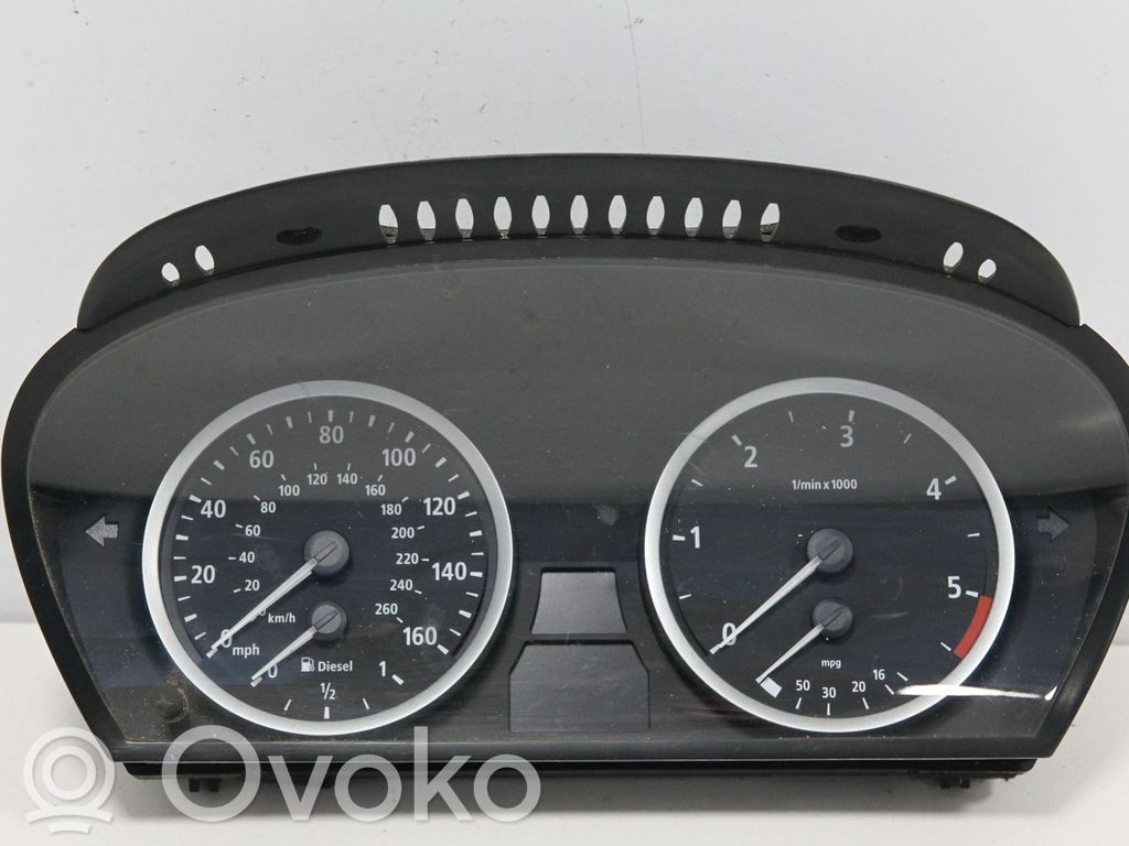 BMW 5 E60 E61 Speedometer (instrument cluster) 