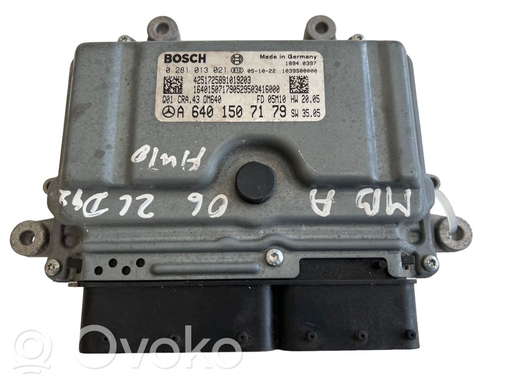 Mercedes-Benz A W169 Engine control unit/module 