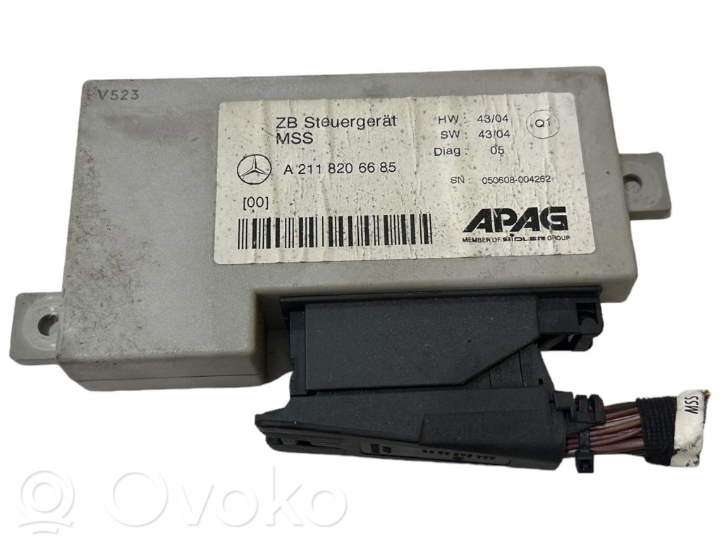 Mercedes-Benz E W211 Other control units/modules 